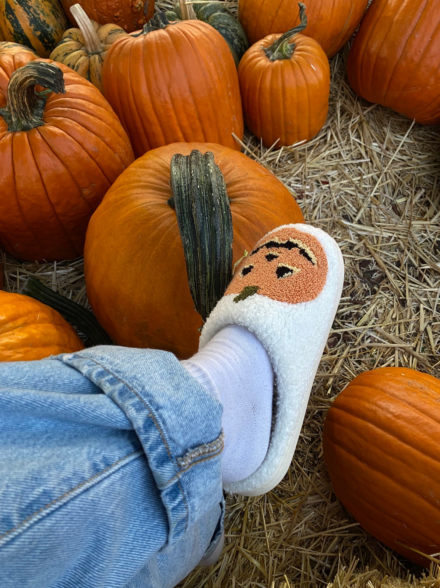 Jack O Lantern Slippers