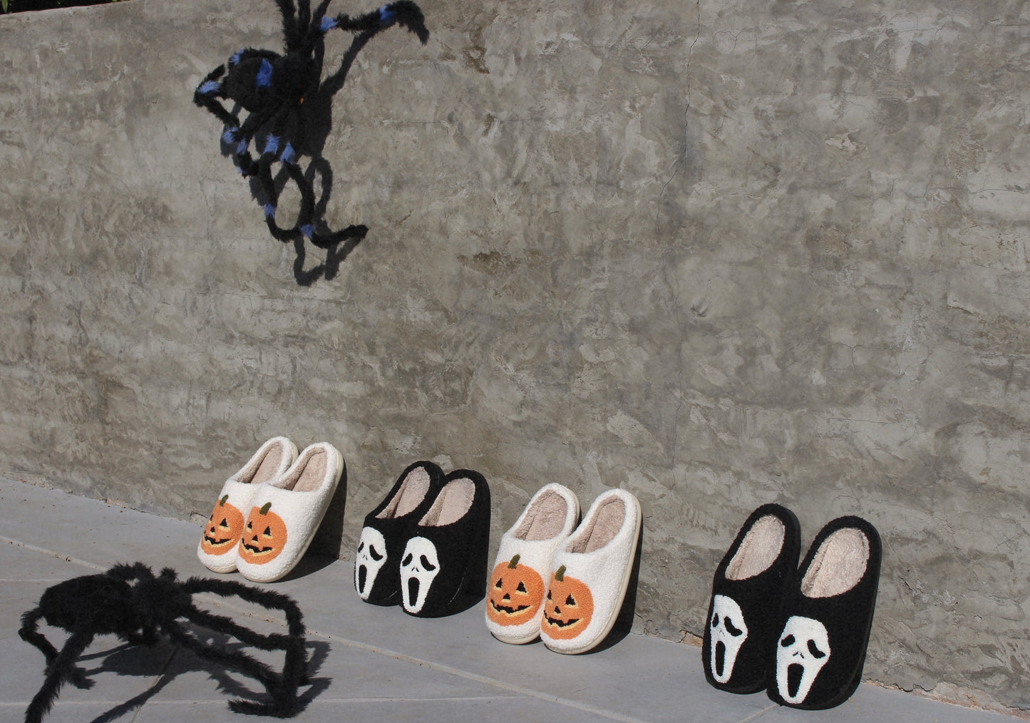 Ghost Face Slippers