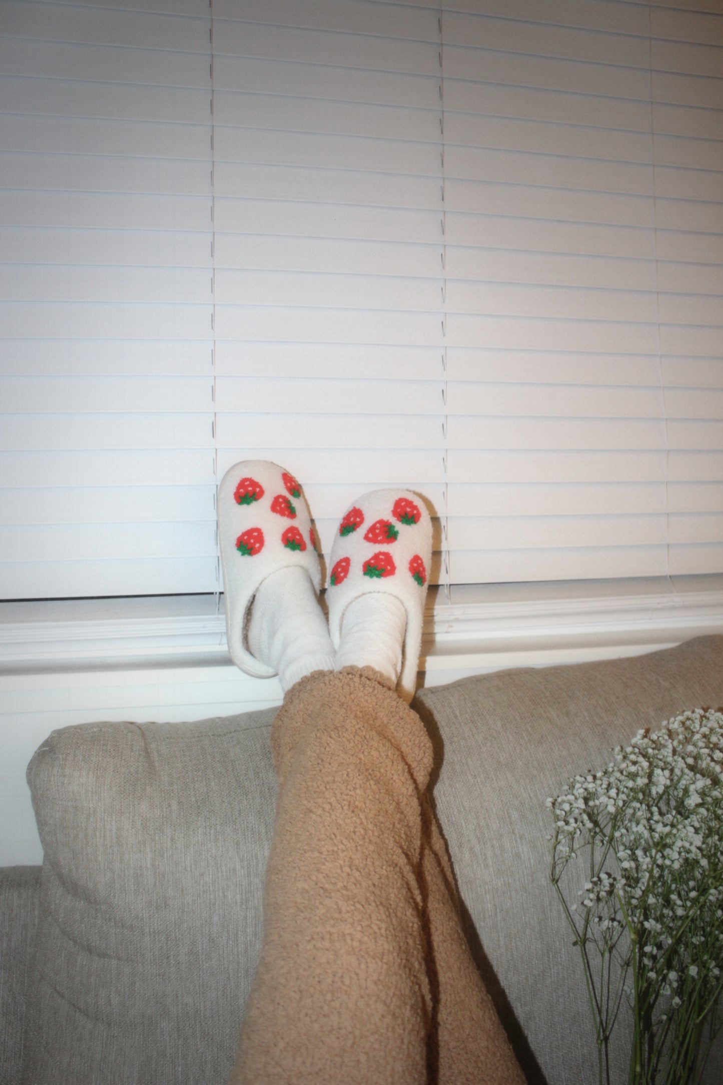 Strawberry Slippers