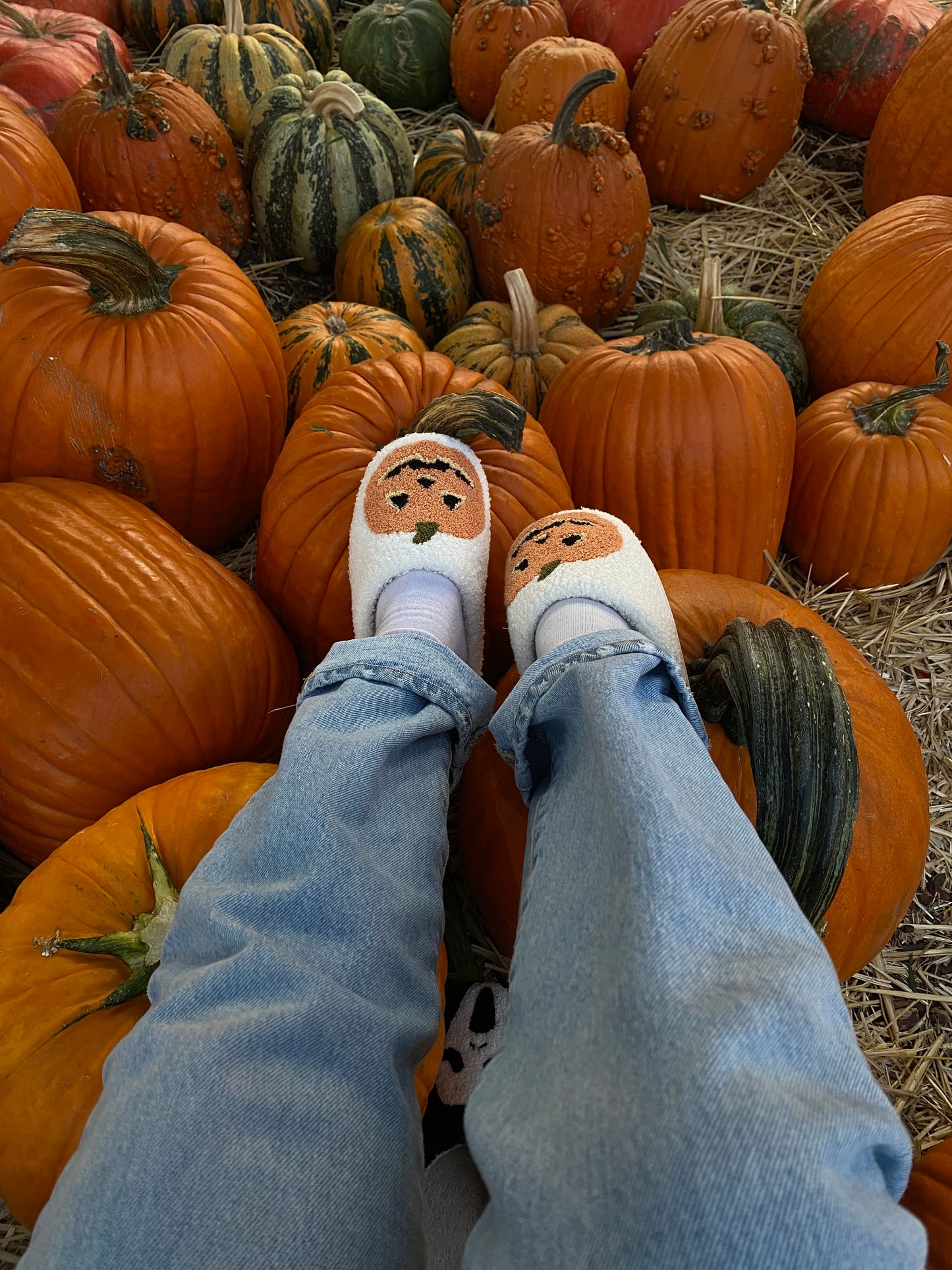 Jack O Lantern Slippers