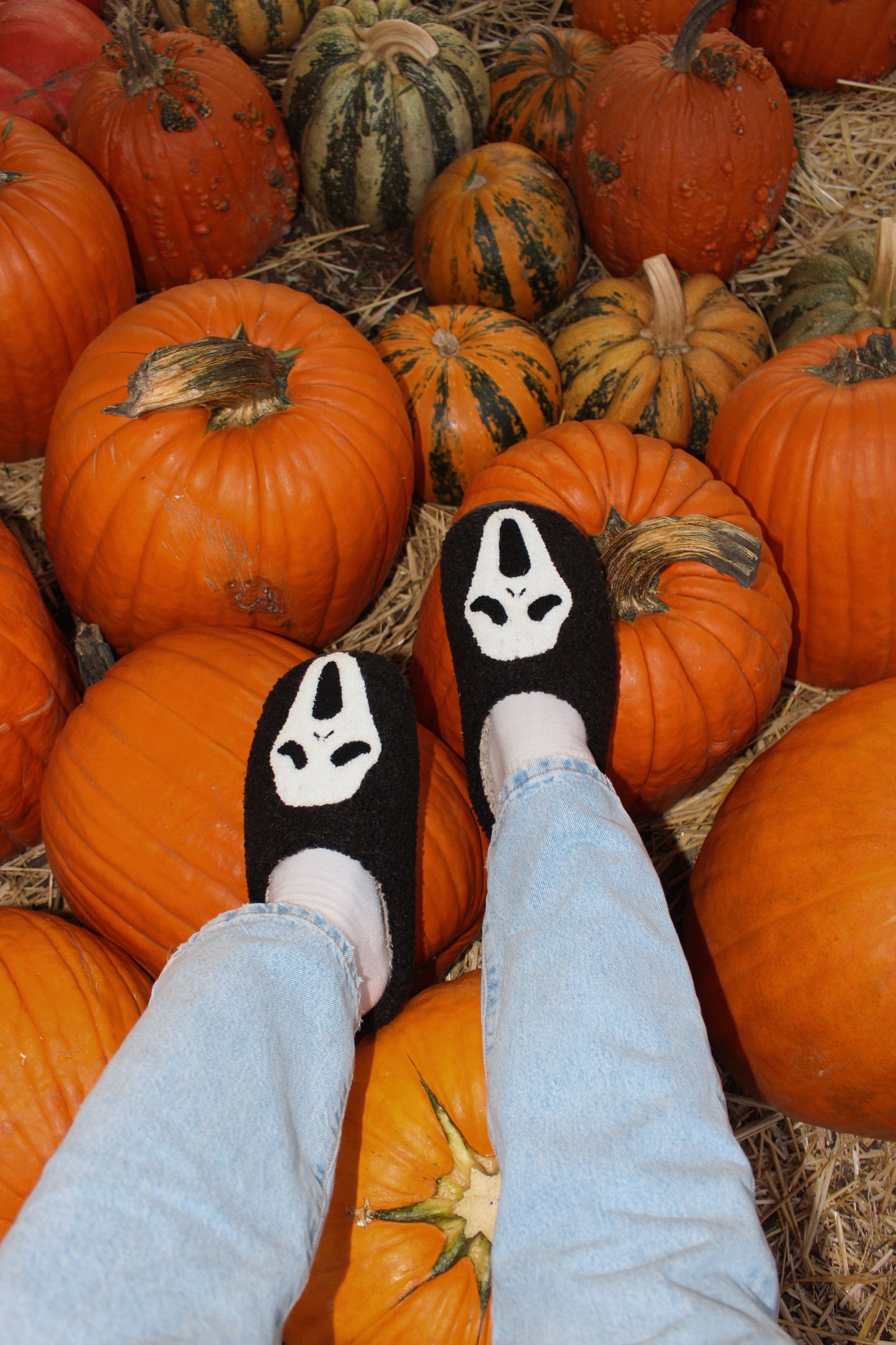 Ghost Face Slippers